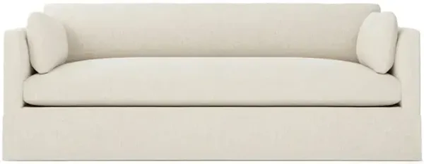 Madeline Vanilla Slipcovered Sofa - 90"