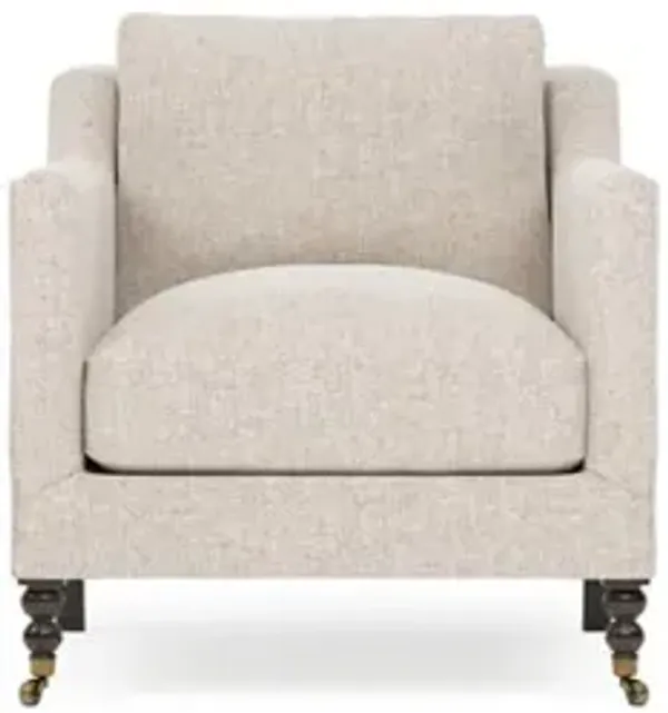 Madeline Straw Performance Arm Chair
