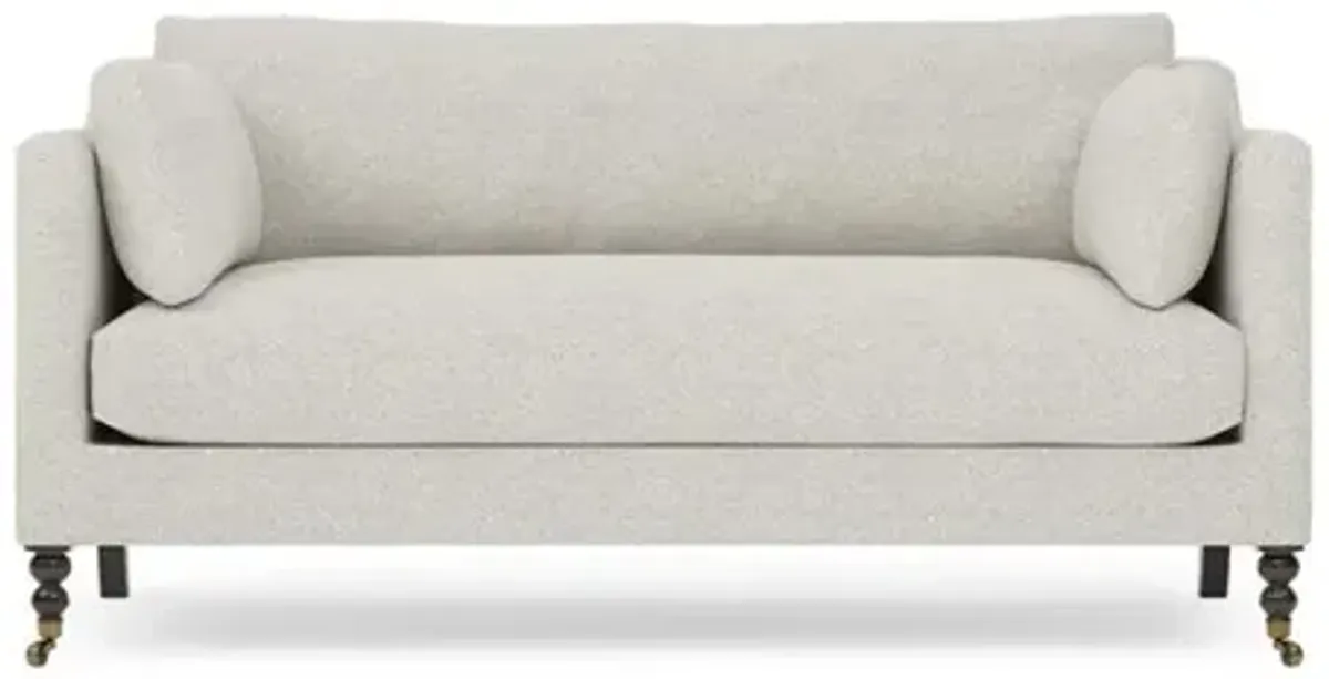 Madeline Porcelain Performance Loveseat - 71"