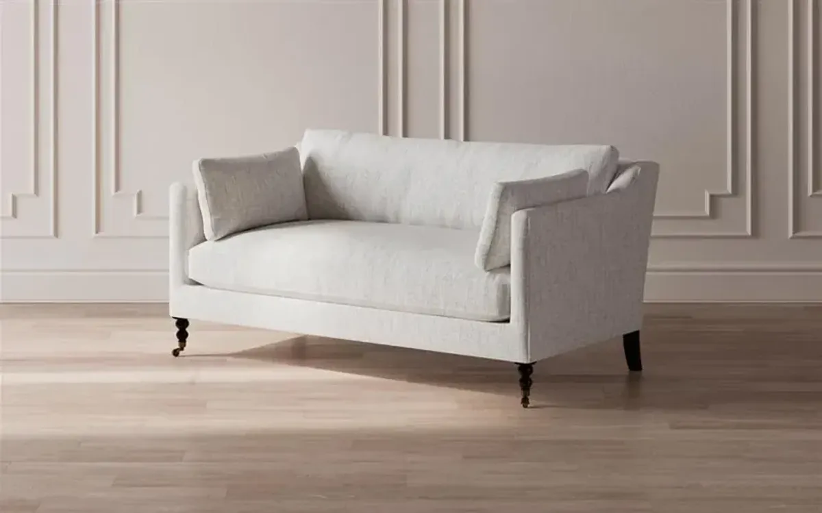 Madeline Pale Blue Loveseat - 71"