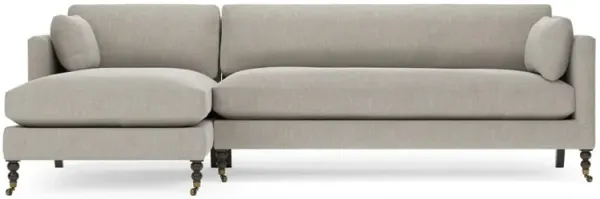 Madeline Dove Performance Chaise Sectional - Left Chaise - 113"