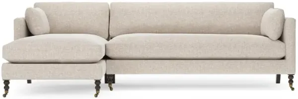 Madeline Straw Performance Chaise Sectional - Left Chaise - 113"