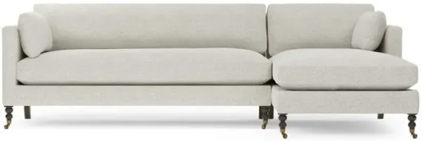 Madeline Porcelain Performance Chaise Sectional - Right Chaise - 113"