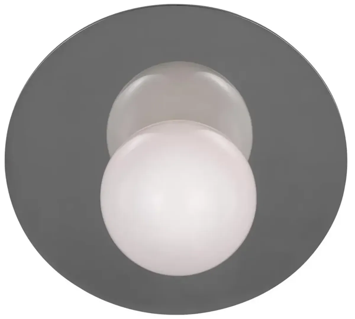 Visual Comfort Studio Nodes Mid Century Polished Nickel Angled Sconce