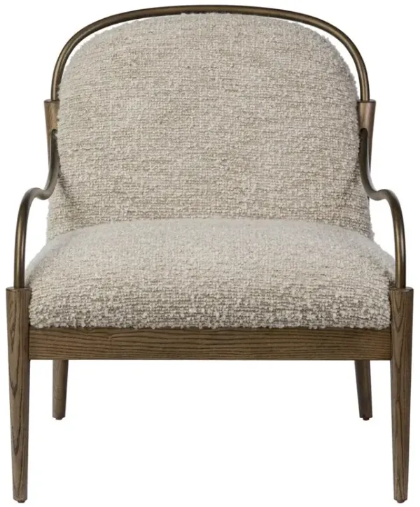 Demi Ivan Stone Boucle Chair