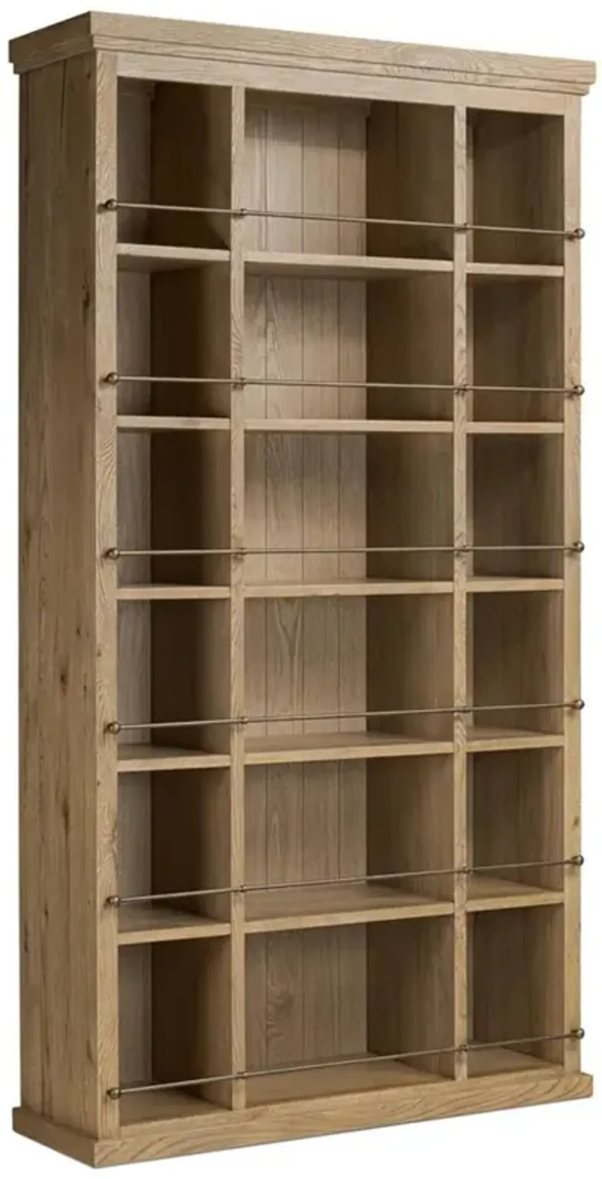 Alistair Worn Oak Bookcase