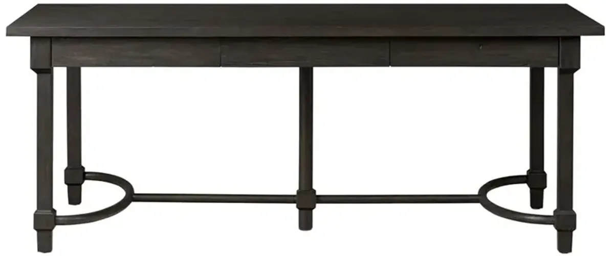 Edison Smoked Black Desk