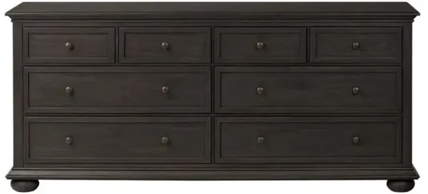 Geoffrey Smoked Black Wide Dresser