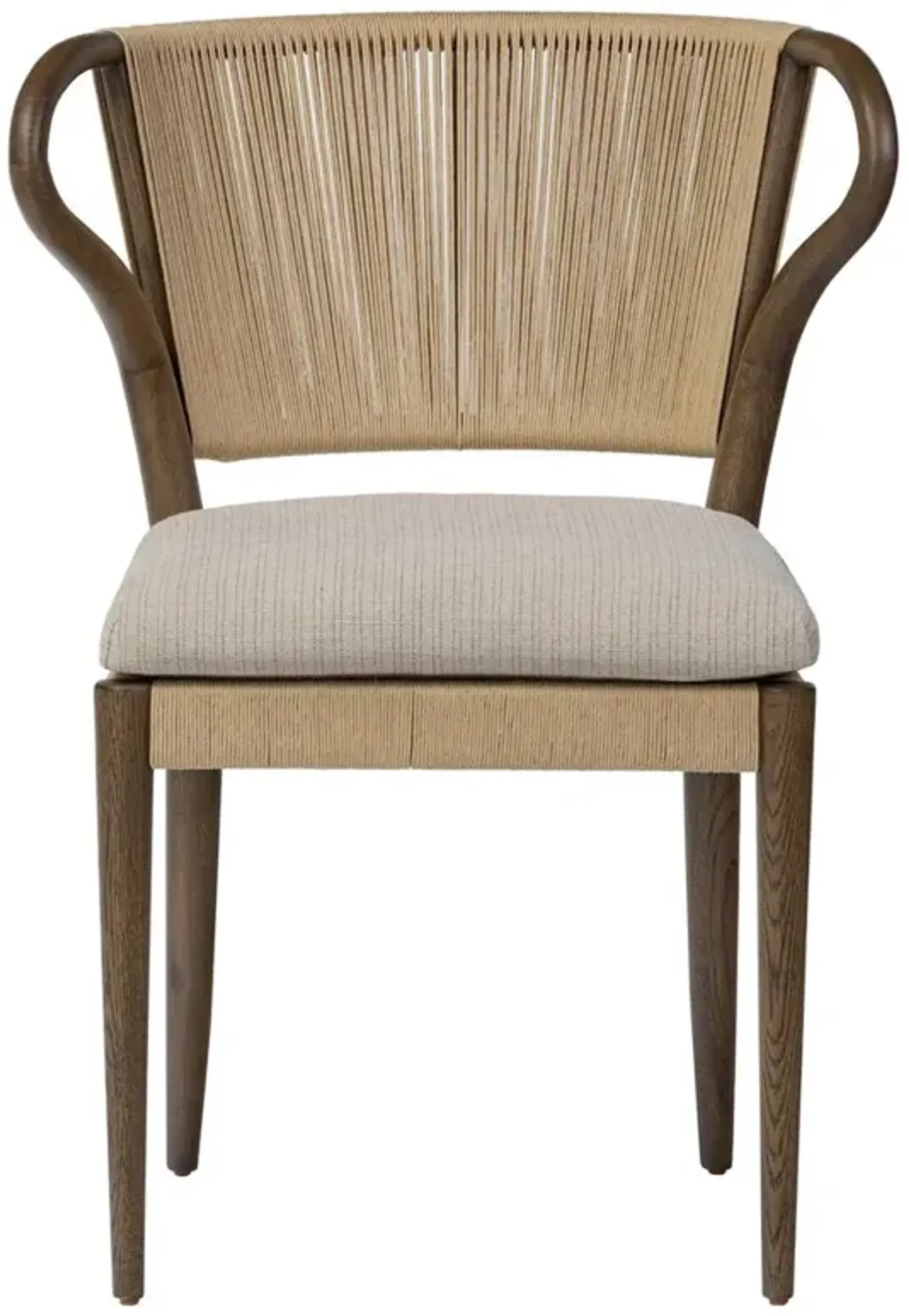 Amira Laine Natural Armless Dining Chair | Furniture.com