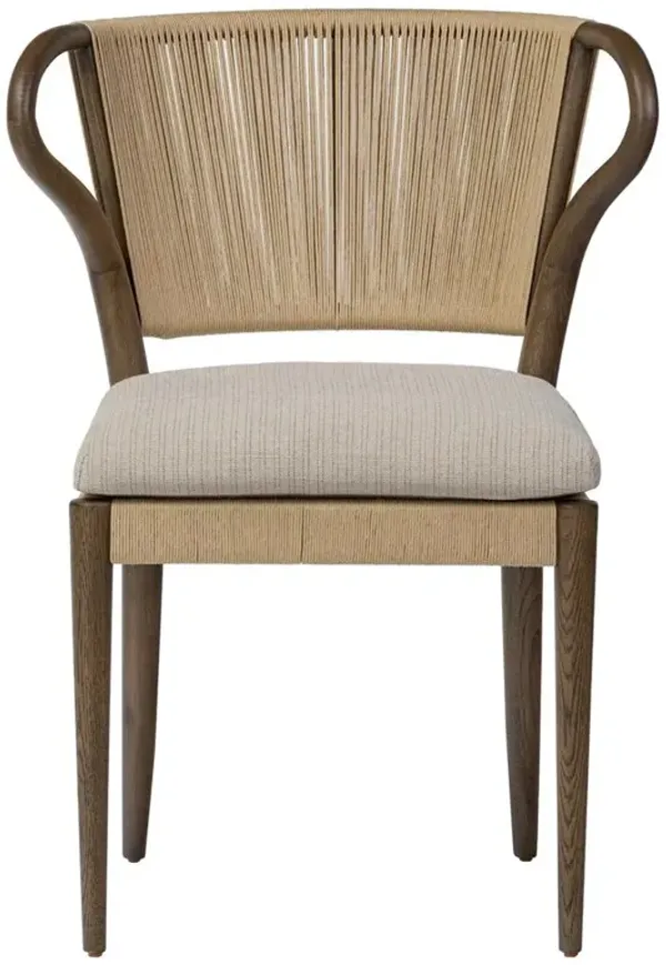 Amira Laine Natural Armless Dining Chair