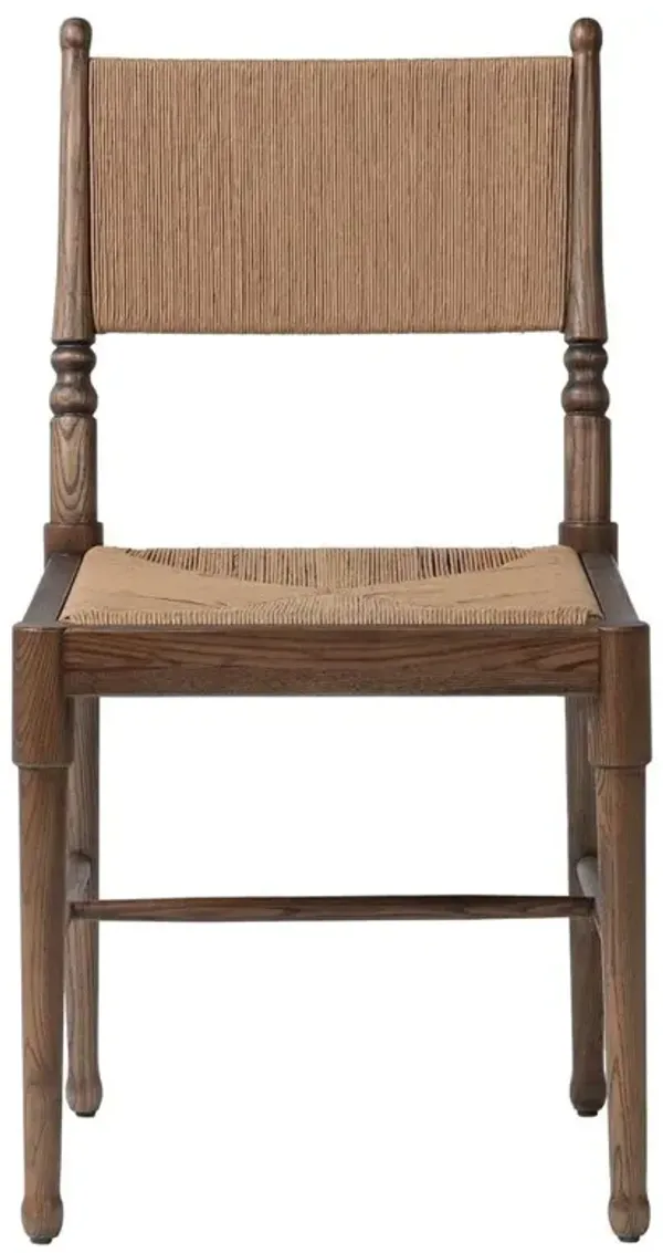 Fayth Antique Walnut Dining Chair