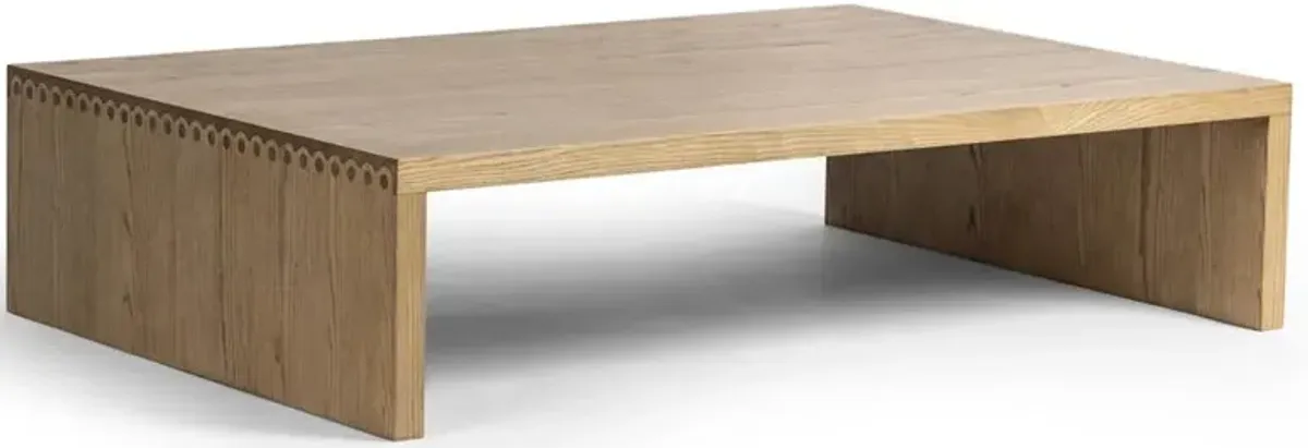 Hathaway Toasted Ash Thick Coffee Table