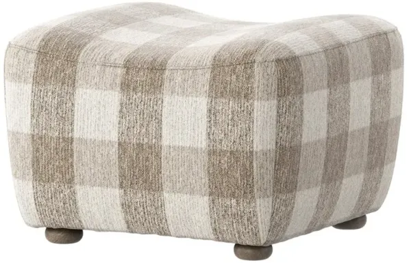 Kylo Dresden Pebble Ottoman