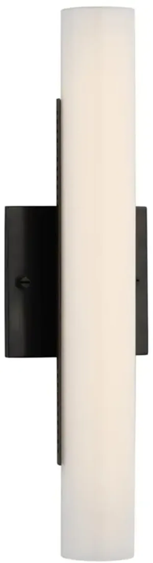 Visual Comfort Precision Modern Bronze Bath Light Sconce - 15"