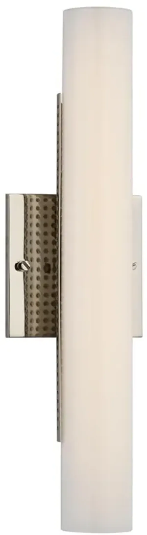 Visual Comfort Precision Modern Polished Nickel Bath Light Sconce - 15"