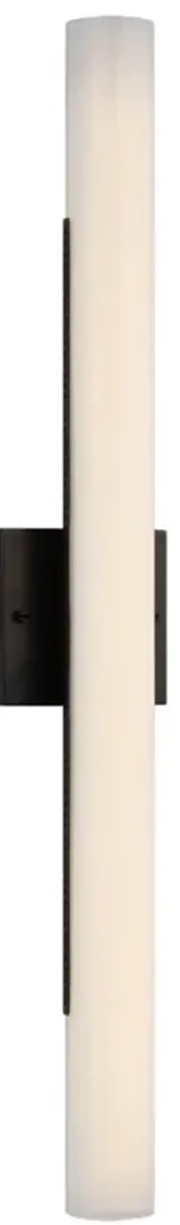 Visual Comfort Precision Modern Bronze Bath Light Sconce - 28"