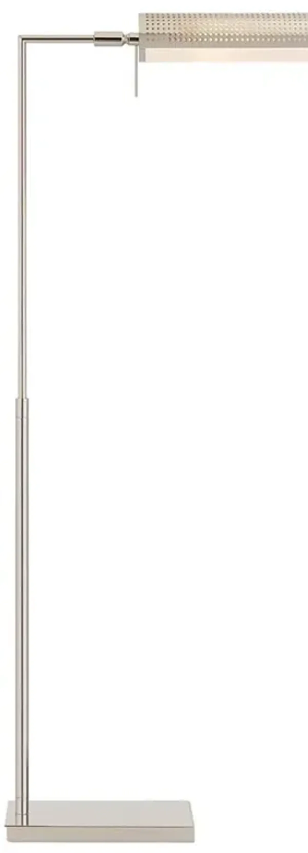 Visual Comfort Precision Modern Polished Nickel Pharmacy Floor Lamp