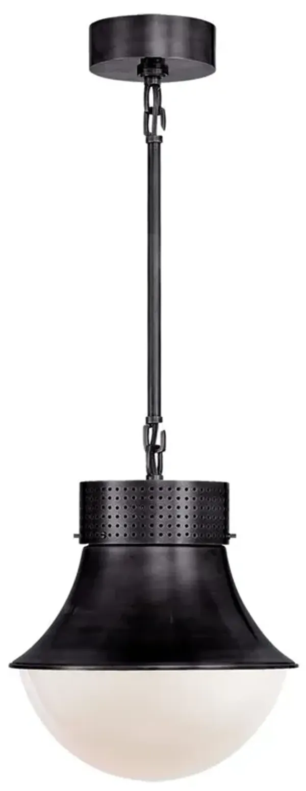Visual Comfort Precision Modern Classic Bronze Pendant - Small
