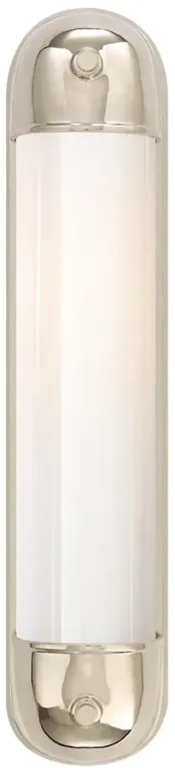 Visual Comfort Selecta Modern Polished Nickel Long Sconce