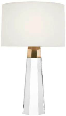 Crystal and Hand-Rubbed Antique Brass color