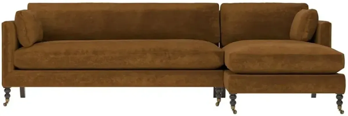 Madeline Amber Chaise Sectional - Right Chaise - 113"