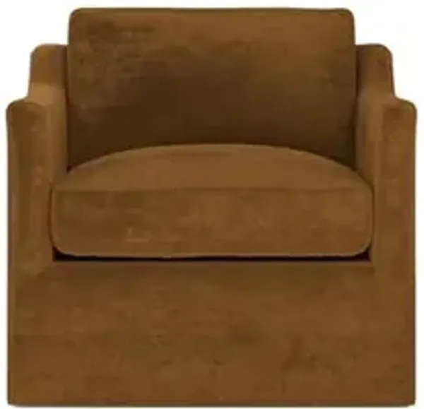 Madeline Amber Swivel Chair