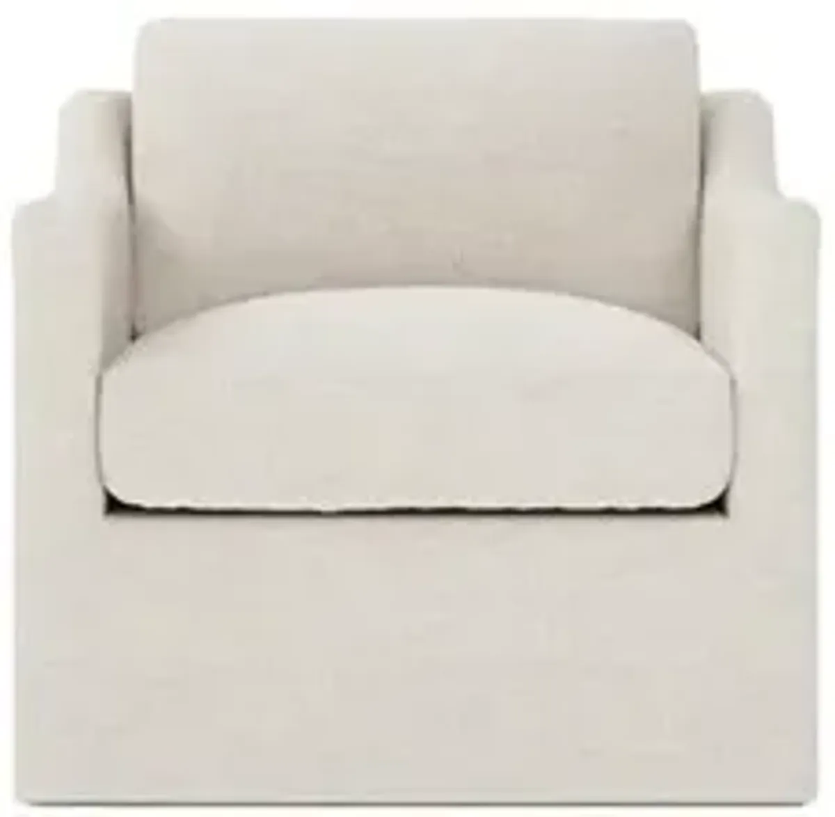 Madeline Sea Salt Swivel Chair