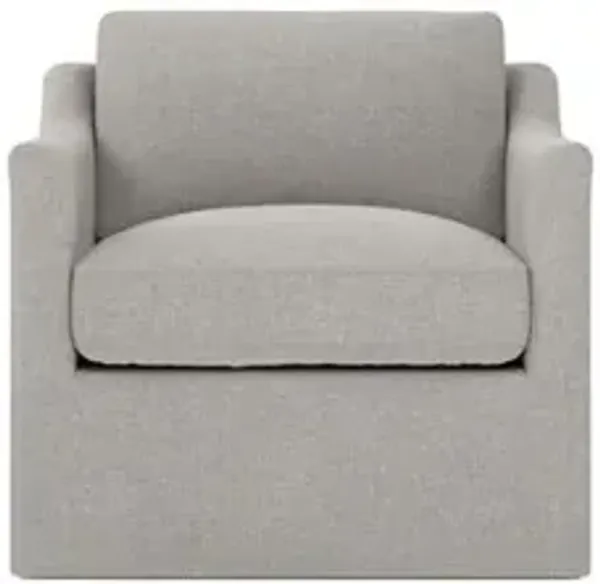 Madeline Pebble Performance Swivel Chair