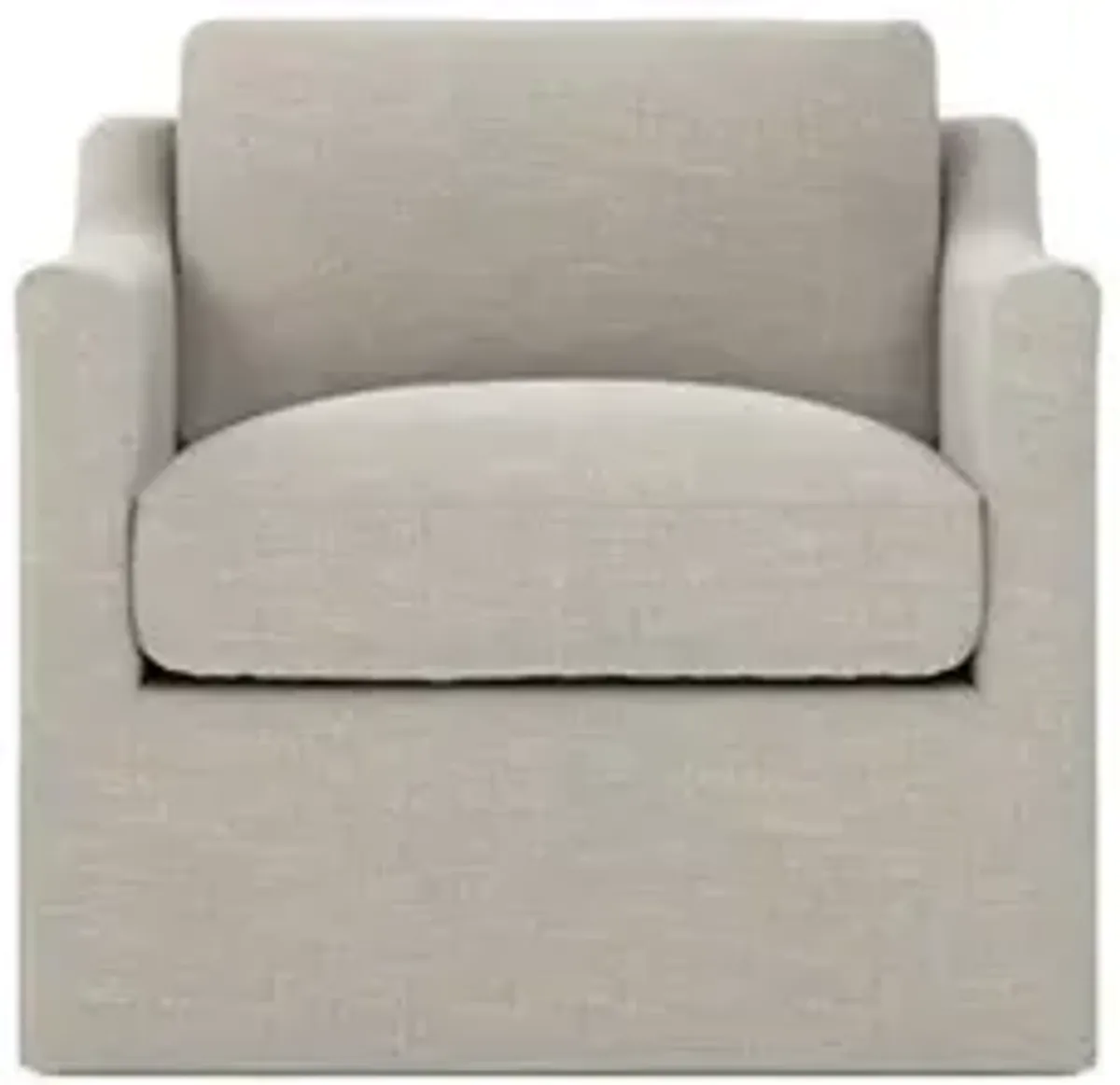Madeline Dove Swivel Chair