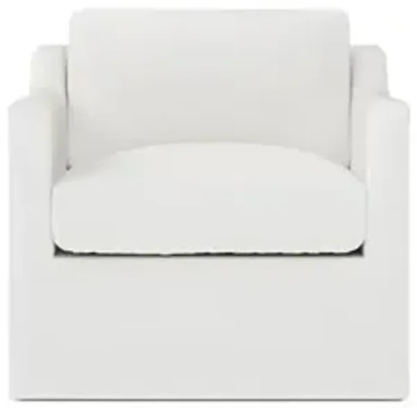 Madeline Snow Swivel Chair