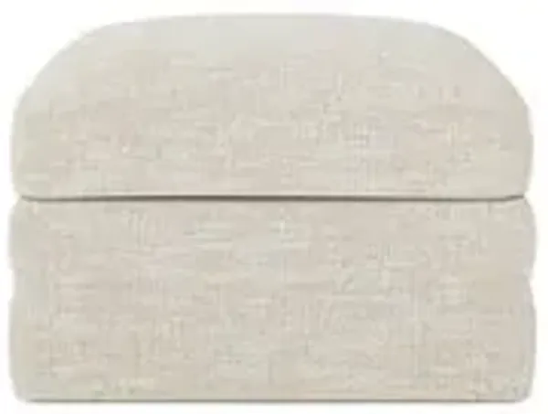 Madeline Dune Upholstered to Floor Ottoman