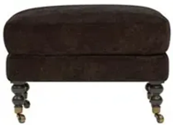 Madeline Dark Chocolate Ottoman