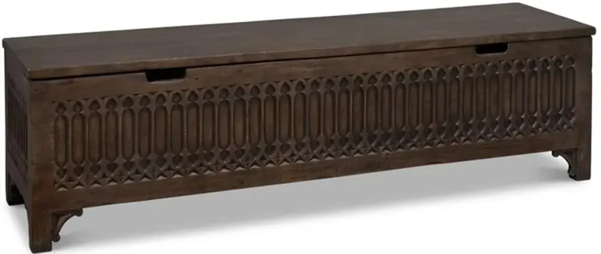 Roxane Global Bazaar Brown Wood Trunk