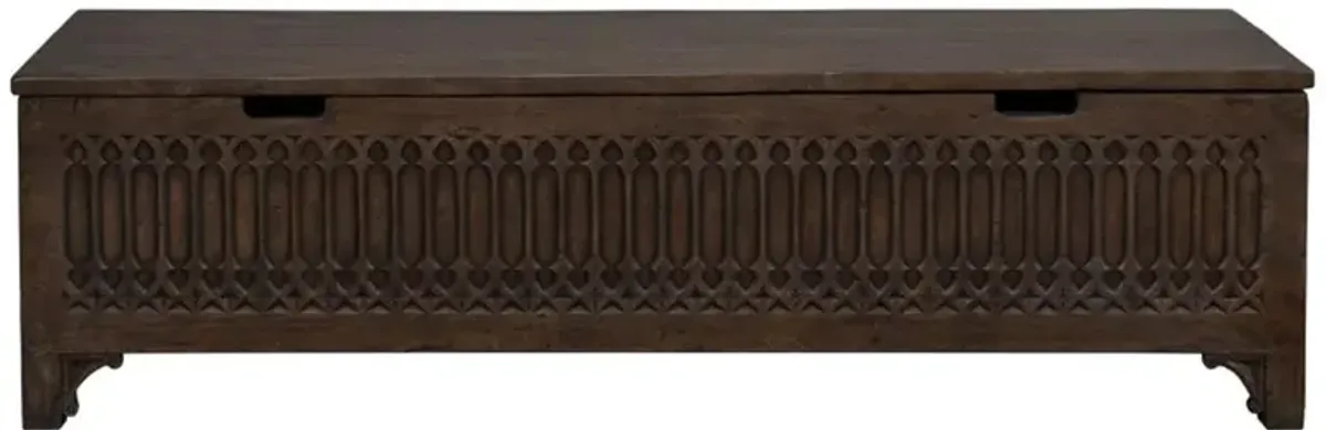 Roxane Global Bazaar Brown Wood Trunk