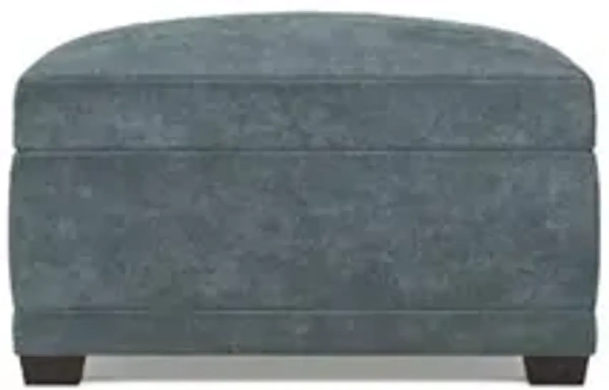 Weybridge Slate Blue Ottoman
