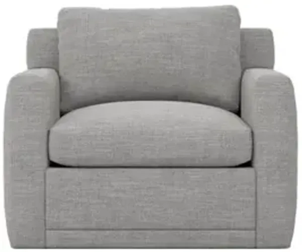 Weybridge Nickel Performance Swivel Chair