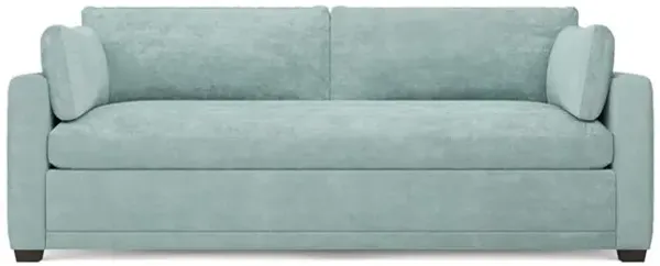 Weybridge French Blue Bench Cushion Sofa - 88"