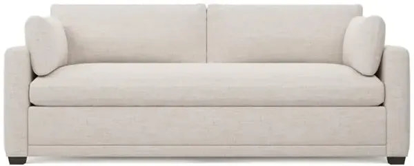 Weybridge Heathered Cream Performance Bench Cushion Sofa - 88"