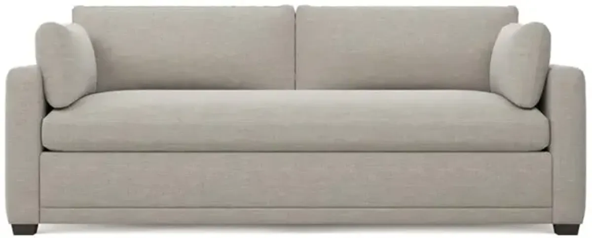 Weybridge Dove Performance Bench Cushion Sofa - 88"