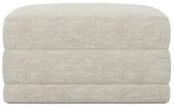 Weybridge Dune Performance Ottoman - Upholstered to Floor