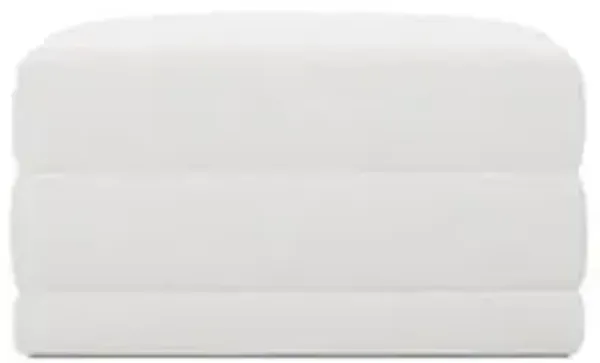 Weybridge Swan Performance Ottoman - Upholstered to Floor