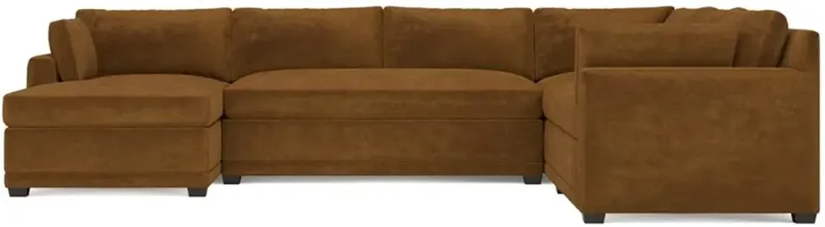 Weybridge Amber U-Chaise Sectional - Left Chaise - 142"