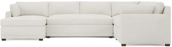 Weybridge Pearl U-Chaise Sectional - Left Chaise - 142"