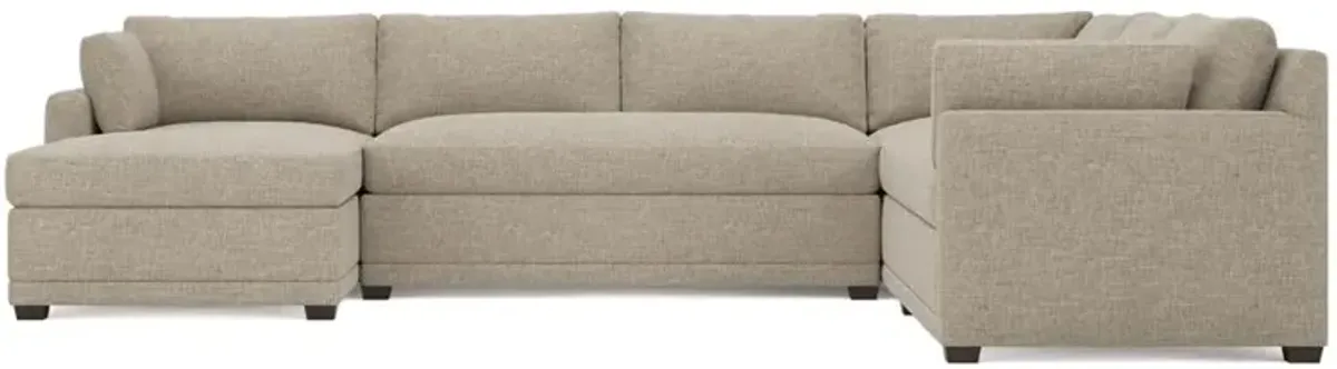 Weybridge Sand U-Chaise Sectional - Left Chaise - 142"