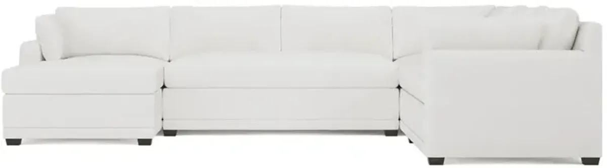 Weybridge Snow Performance U-Chaise Sectional - Left Chaise - 142"