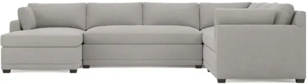 Weybridge Pebble Performance U-Chaise Sectional - Left Chaise - 142"