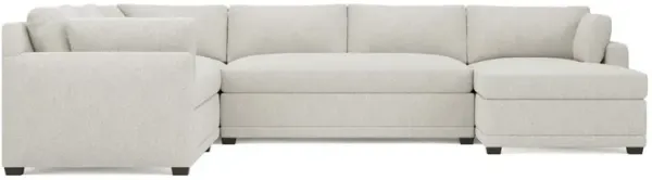 Weybridge Porcelain Performance U-Chaise Sectional - Right Chaise - 142"