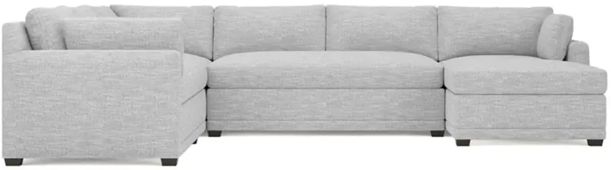 Weybridge Frost Performance U-Chaise Sectional - Right Chaise - 142"