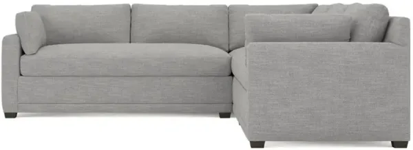 Weybridge Nickel Performance Corner Sectional - Left End - 110"
