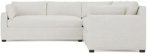 Weybridge Ecru Performance Corner Sectional - Left End - 110"